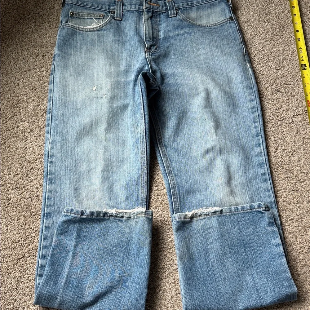 Carhartt‎ Men's Straight Blue Jeans size 32x30 utility work grunge streetwear